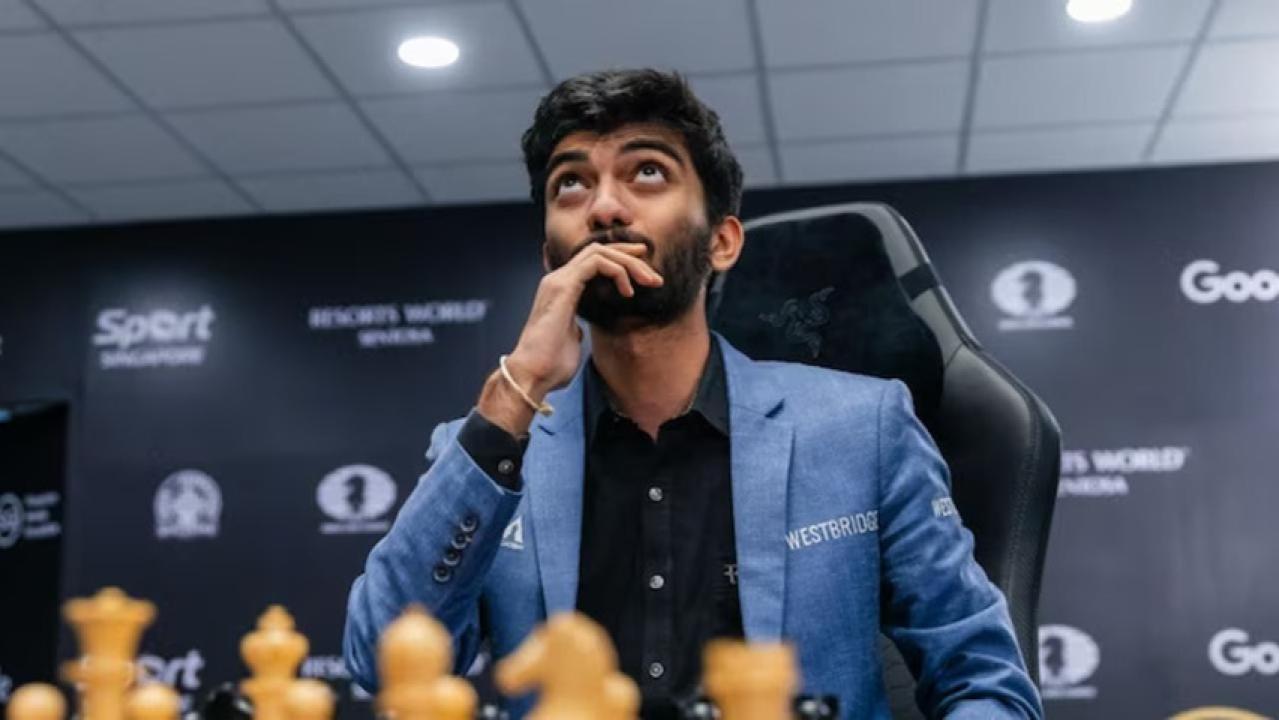 D Gukesh (Pic: AFP)