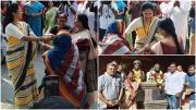 यह पल सिर्फ सांस्कृतिक जुड़ाव का नहीं, बल्कि राजनीतिक सौहार्द्र और एकजुटता का भी प्रतीक बन गया.