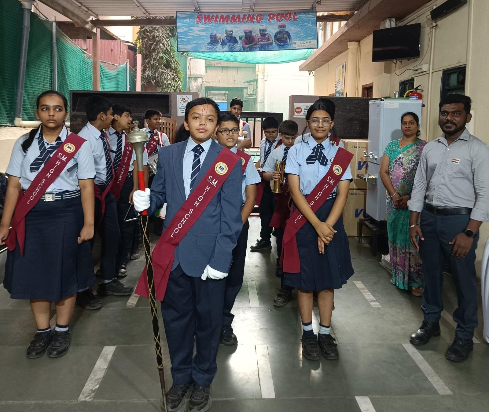 छात्रों ने विज्ञान और तकनीकी क्षेत्र में भारत की उन्नति को आकर्षक तरीकों से प्रस्तुत किया. 