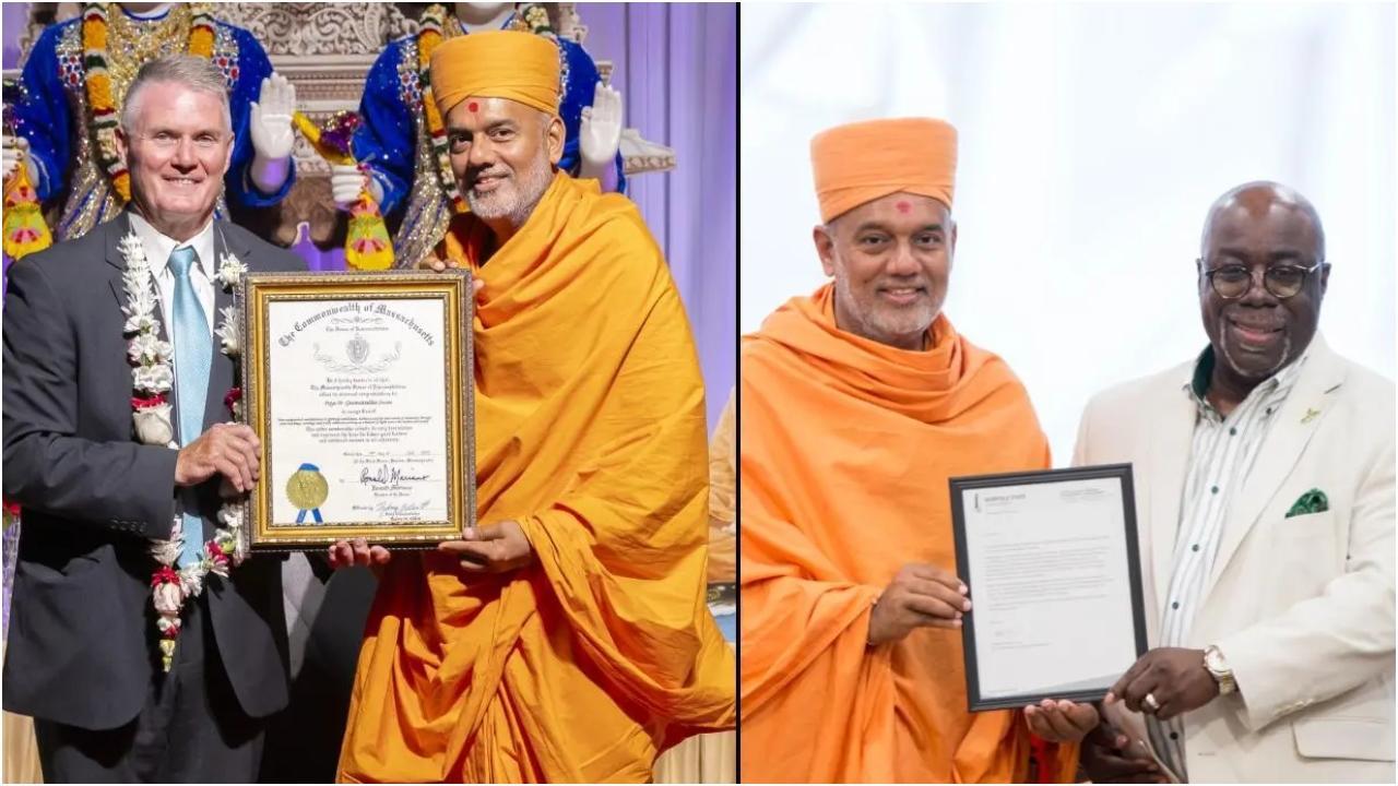 डॉ. ज्ञानवत्सलदास स्वामी सम्मानित