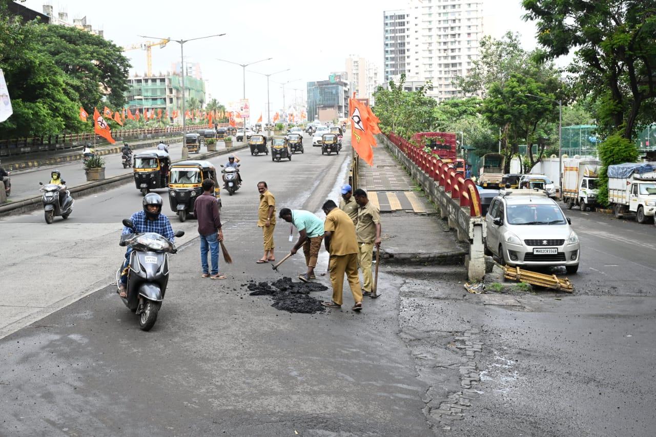 स्थानीय निवासियों ने मरम्मत कार्य को देखकर राहत की सांस ली और उम्मीद जताई कि इस बार स्थायी मरम्मत की गई होगी, जिससे कुछ दिनों में फिर से गड्ढे न उभरें. 