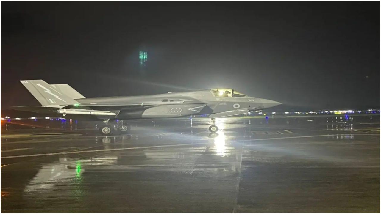 केरल में F-35B. छवि/फ़ाइल चित्र