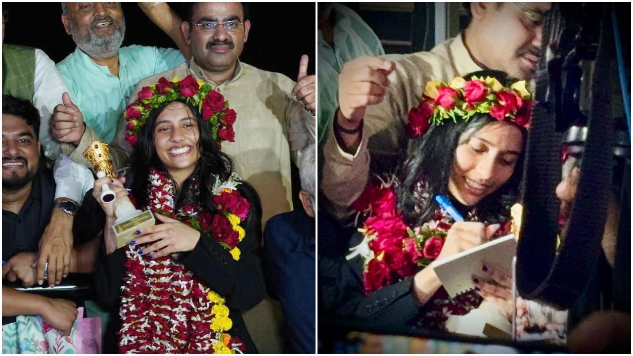 नागपूरकर के लिए यह पल गर्व और सम्मान से भरा था, क्योंकि नागपुर की बेटी ने अंतरराष्ट्रीय स्तर पर भारत का नाम रोशन किया है.