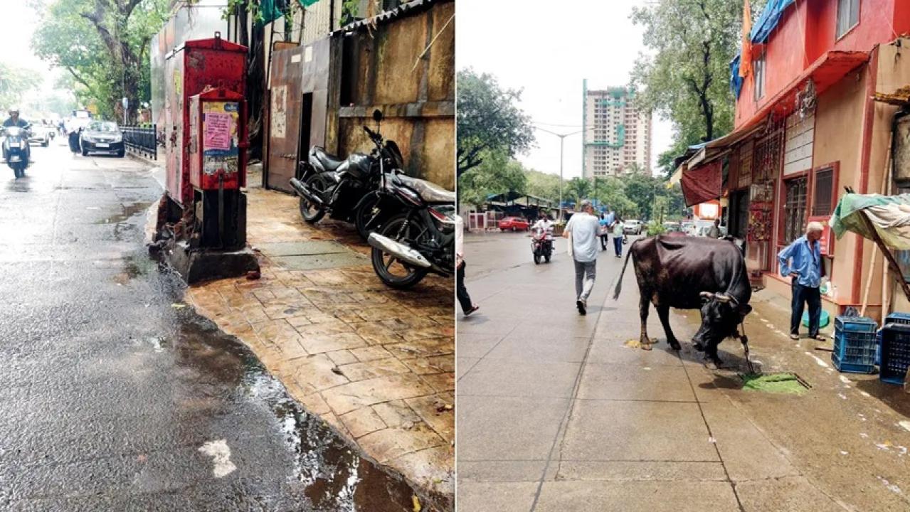 Iएसवी रोड पर पैदल चलने वालों की सुरक्षा को लेकर गोरेगांव के नागरिकों ने उठाई आवाज