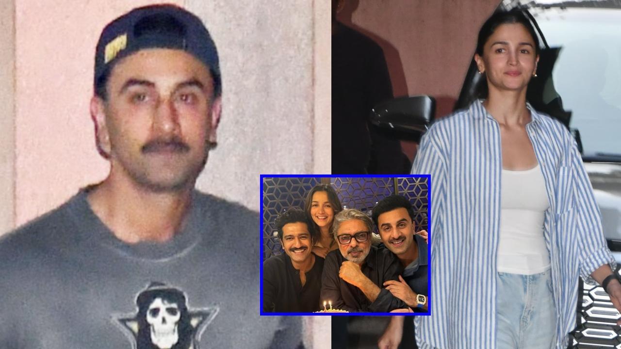 I`लव एंड वॉर` के लिए रणबीर-आलिया ने की संजय लीला भंसाली से मुलाकात, देखें फोटोज