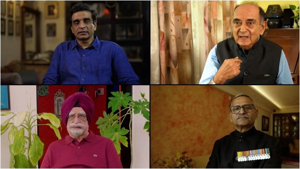 लेफ्टिनेंट जनरल संजय कुलकर्णी, कर्नल जसबीर सिंह, कमोडोर मेडियोमा भादा, कर्नल डीपीके पिल्लई