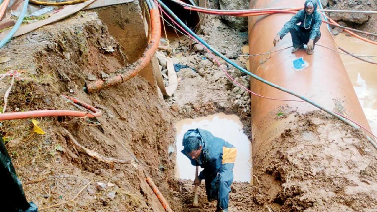 Iनवी मुंबई के लाखों निवासियों को 18 घंटे तक पानी की कमी का सामना
