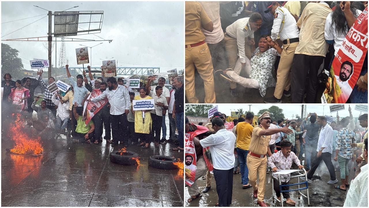 प्रदर्शनकारियों ने मांग की कि किसानों की पूरी कर्ज माफी की जाए और उनके लिए साफ और सही 