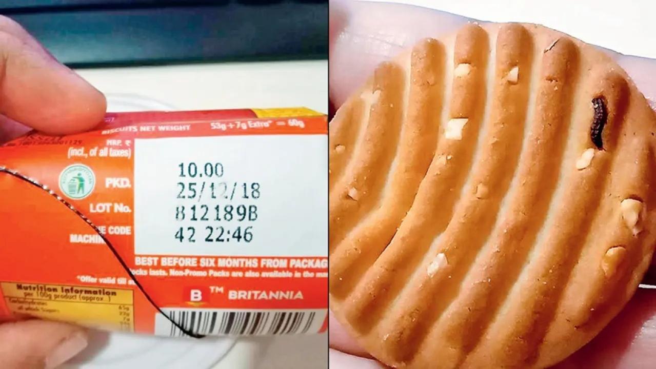 Iबिस्किट पैकेट में कीड़ा मिलने पर कोर्ट ने ठोका इतने लाख का जुर्माना