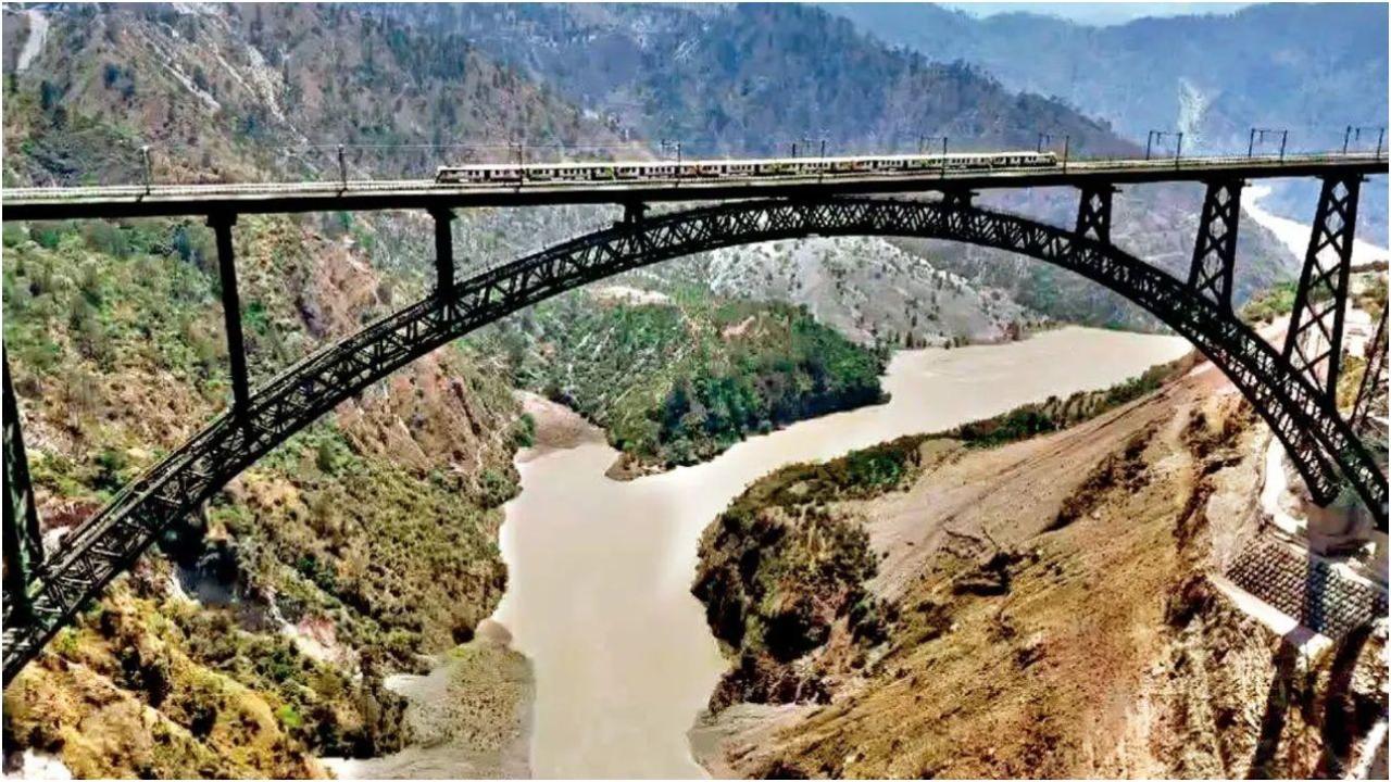 चिनाब पुल. छवि/फ़ाइल चित्र