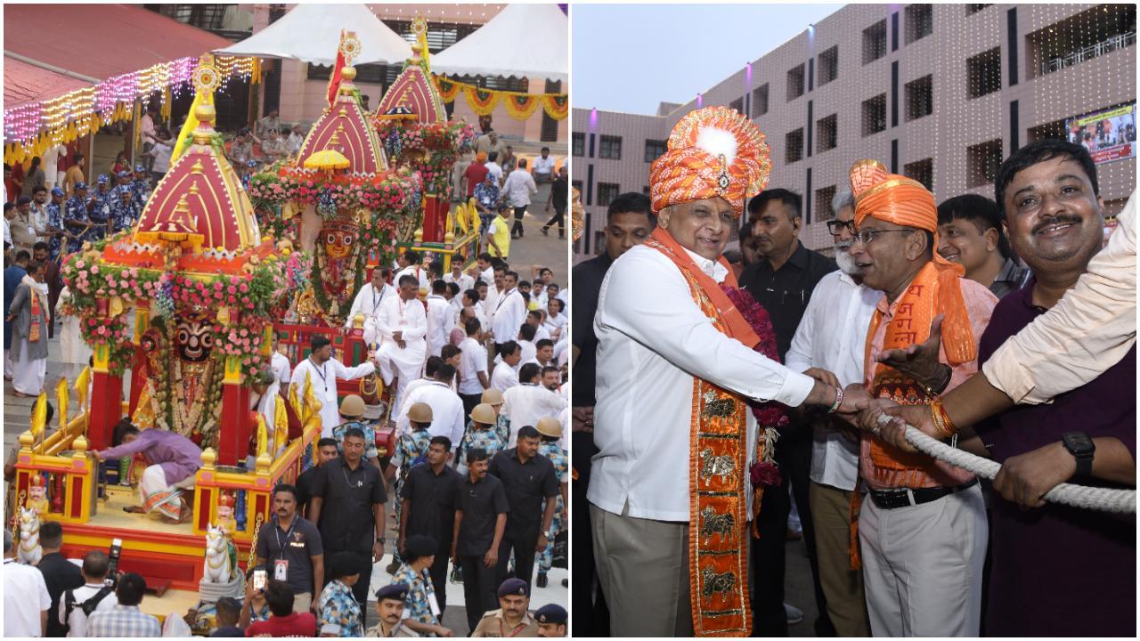 आषाढ़ी बीज के पावन अवसर पर मुख्यमंत्री भूपेंद्र पटेल ने भगवान जगन्नाथ के रथ और भगवान की पूजा अर्चना की. 