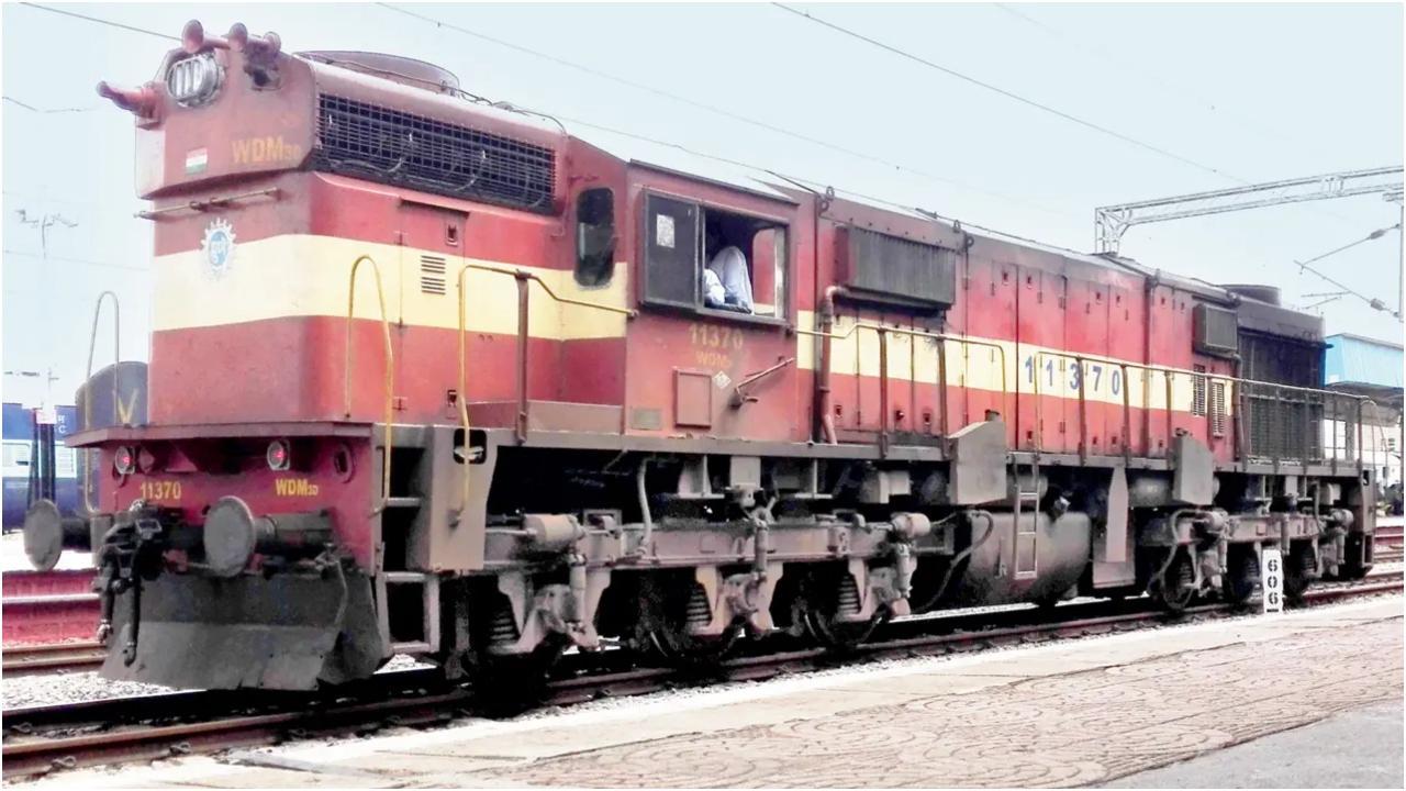 श्रीलंका के लिए चुने गए इंजनों में से एक. चित्र/आदित्य माधव