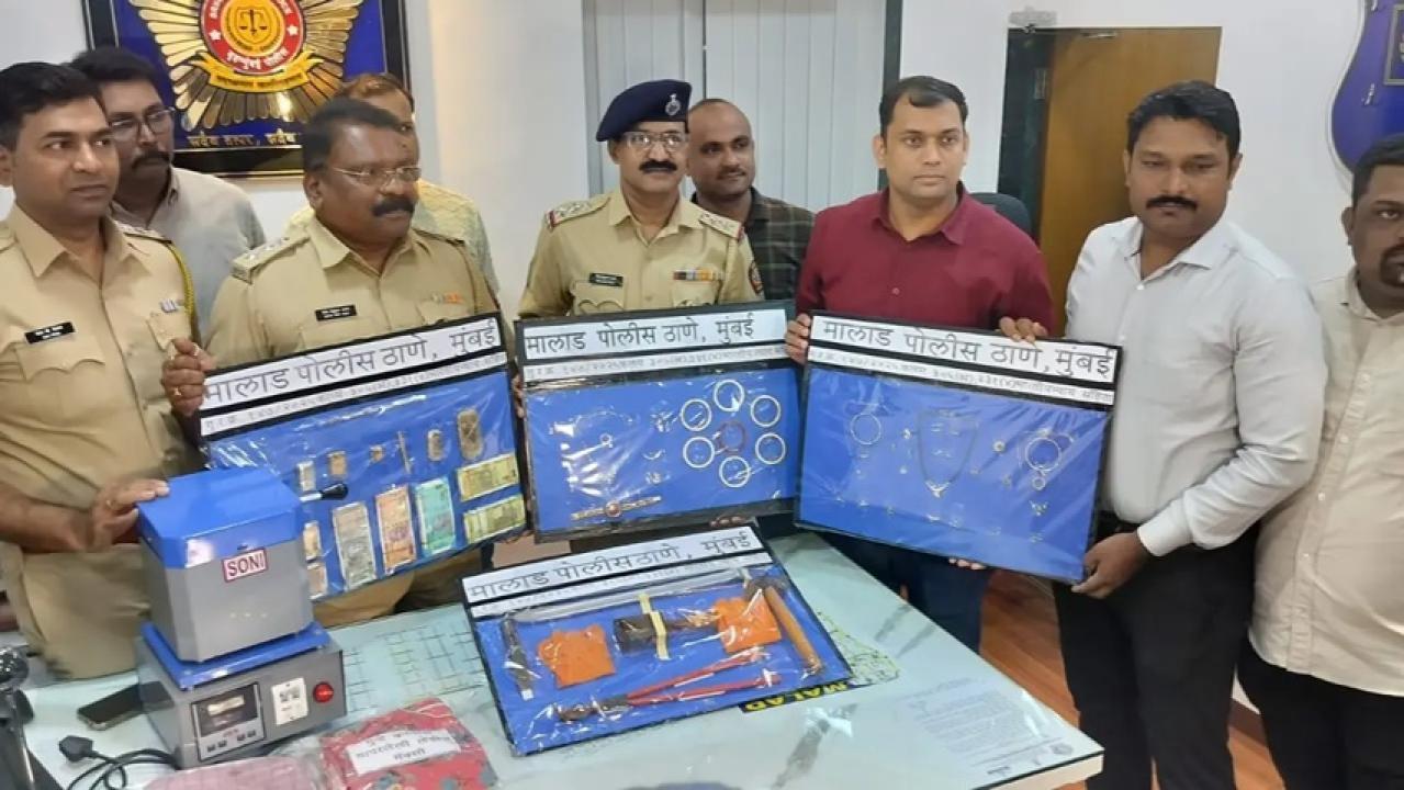 Iमालाड पुलिस के हत्थे चढ़ा भेष बदलकर लूटपाट करने वाला शातिर अपराधी