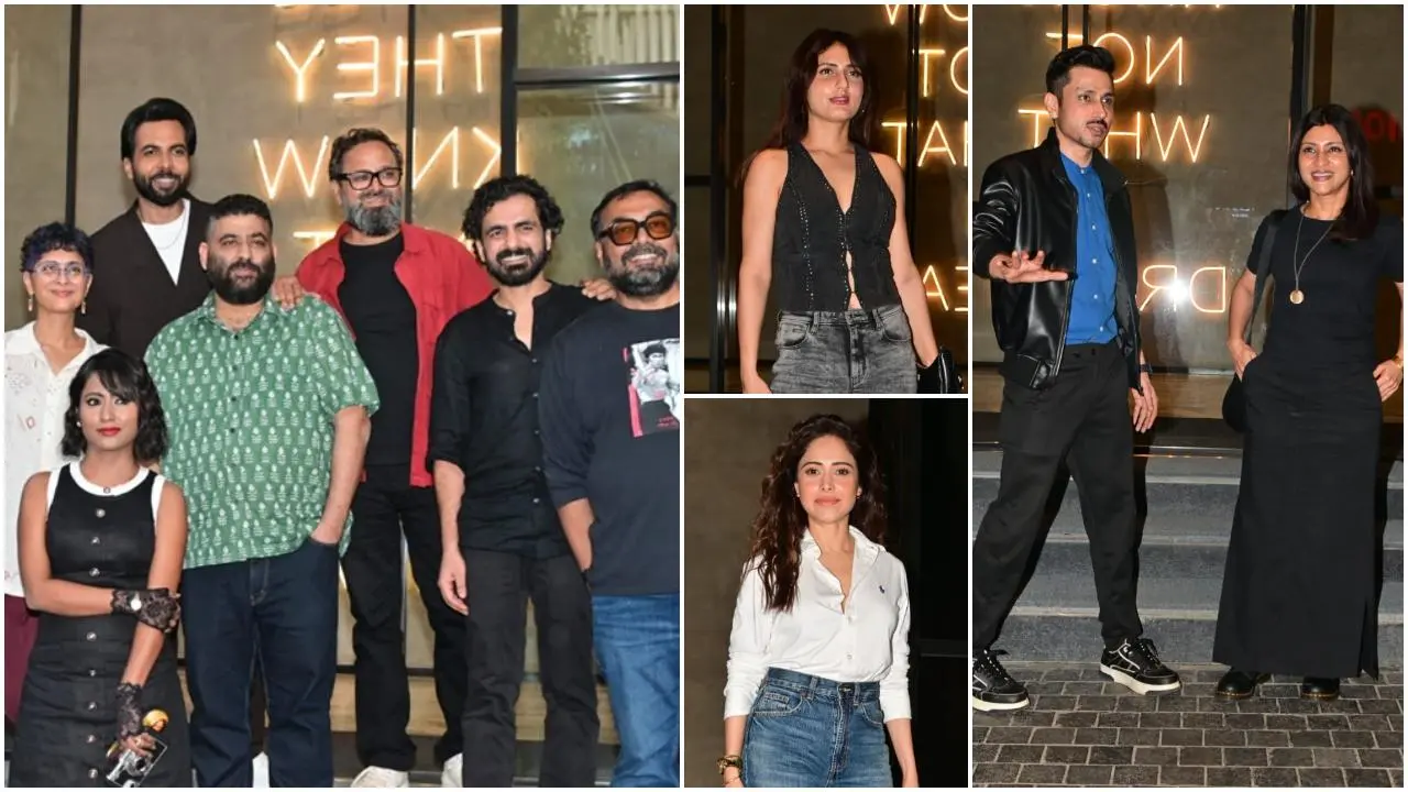 Iकोंकणा सेन शर्मा से लेकर ये सेलेब्स नजर आए `स्टोलन` की स्पेशल स्क्रीनिंग में