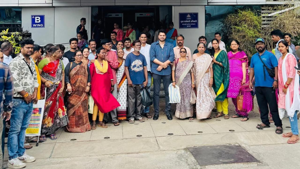 Iगौतम नगर के निवासियों को बांद्रा में घर दिलवाने में वरुण सरदेसाई को मिली सफलता