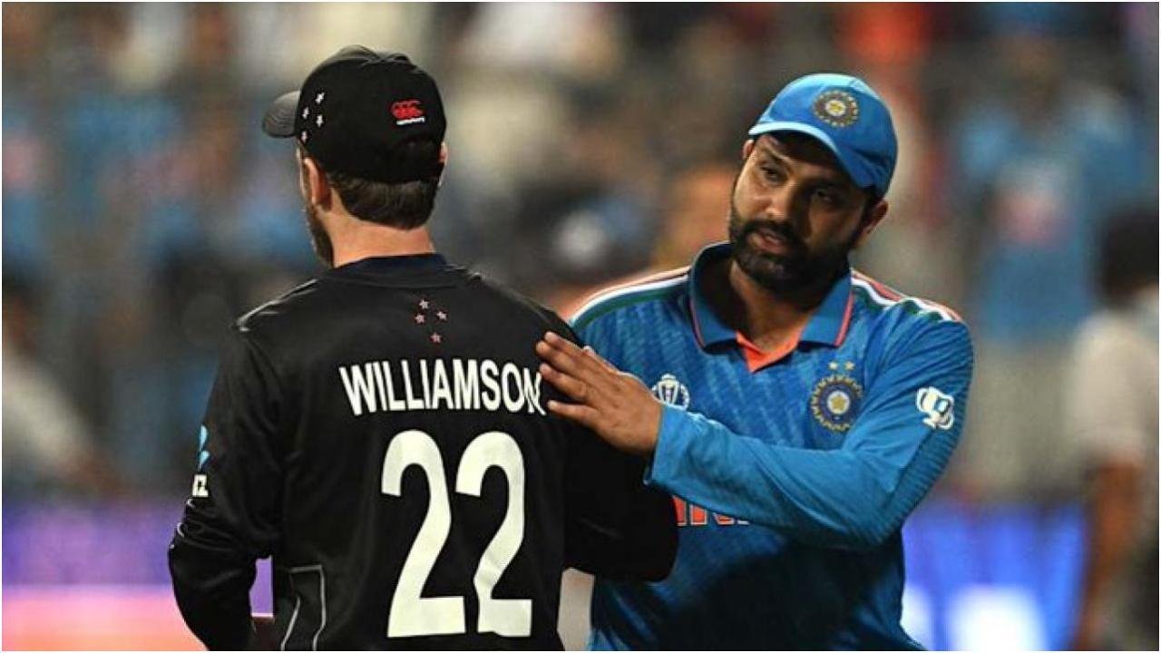 केन विलियमसन, रोहित शर्मा (तस्वीर: X/@ICC)