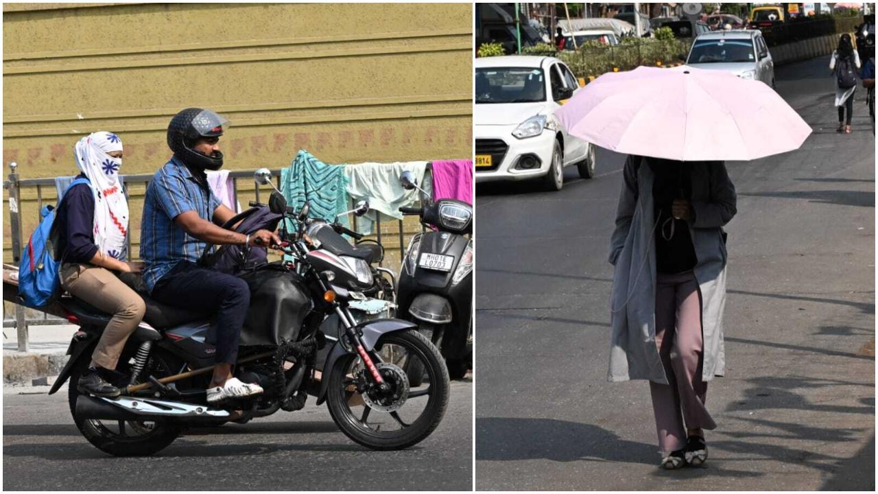 सुबह हल्की ठंडक और हल्के बादलों की उपस्थिति के साथ शुरू होता दिन दोपहर तक तीखी धूप और भारी उमस में बदल रहा है. (Pics/SAYYED SAMEER ABEDI)