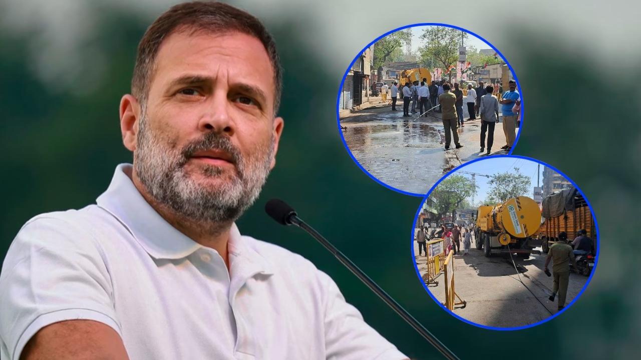 धारावी की गलियां, जहां आमतौर पर कचरे और गंदगी के ढेर देखने को मिलते हैं, वहां आज नजारा कुछ और ही था. (Pics / Sameer Abedi)