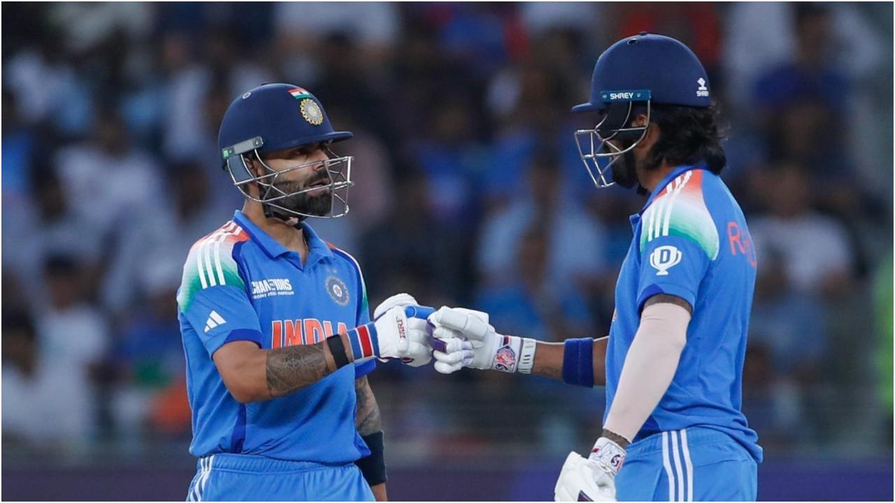 विराट कोहली-केएल राहुल (तस्वीर: @BCCI/X)