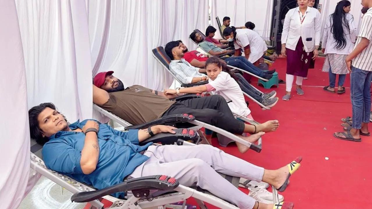 Iयुवा संघ का 15वां ‘महा रक्तदान संकल्प’, हजारों ने किया रक्तदान