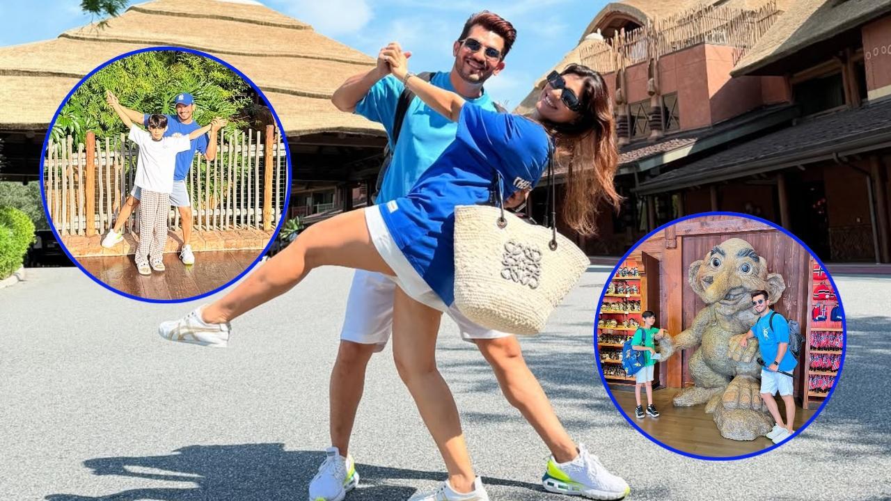 Iछाई अर्जुन बिजलानी की वेकेशन फोटोज, पत्नी-बेटे के साथ इन्जॉय करते आए नजर