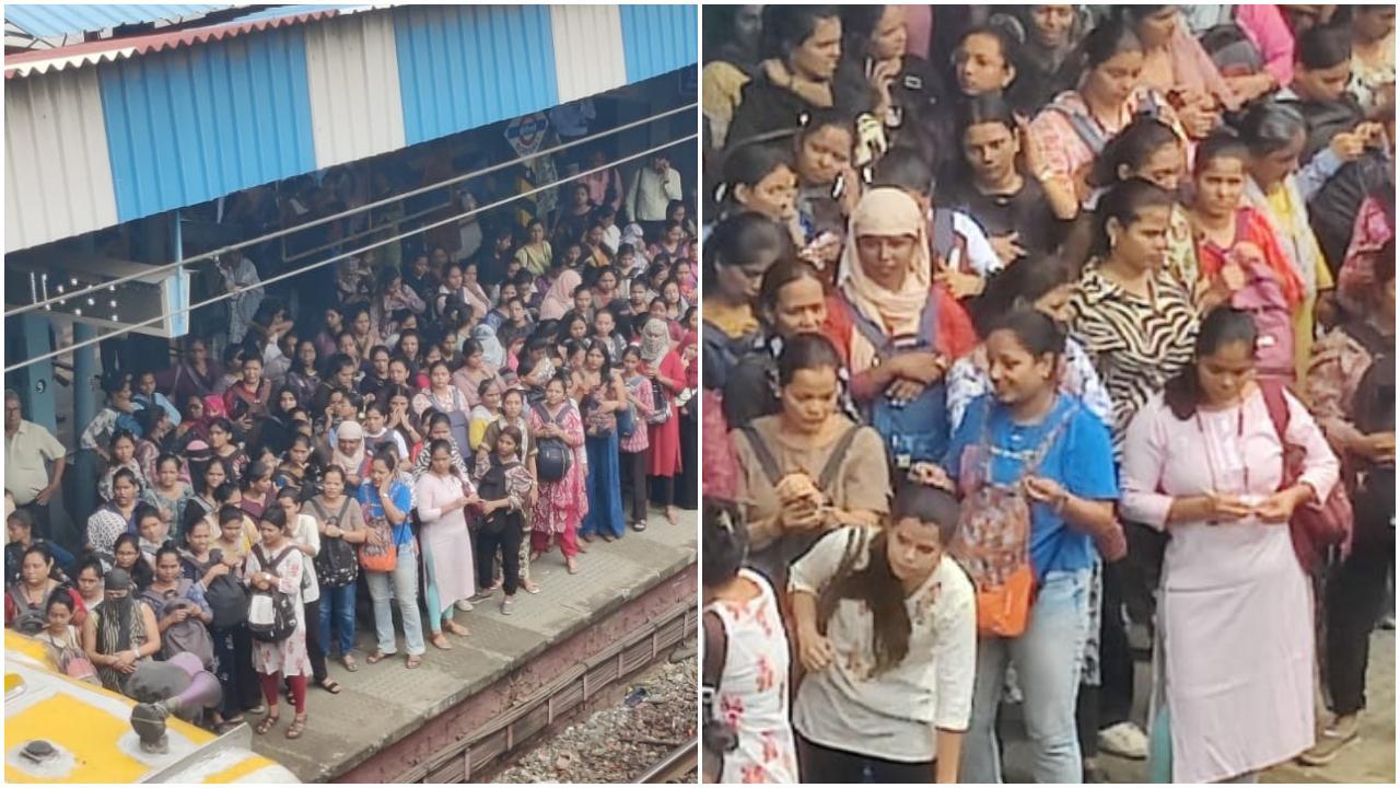 Iउमस भरी गर्मी के बीच रेलवे स्टेशन पर दिखी भारी भीड़, बारिश के बाद धूप का कहर