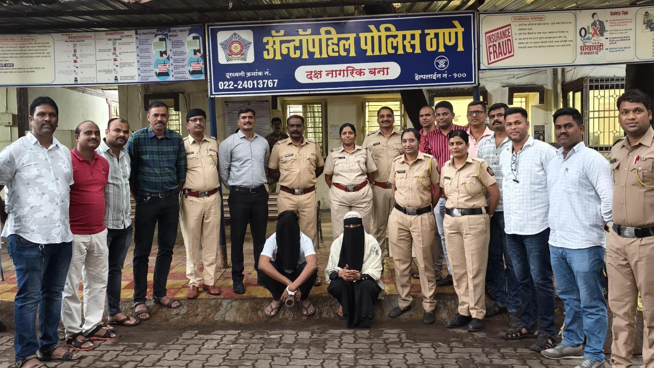 Iपति की हत्या के आरोप में महिला और उसके प्रेमी को पुलिस ने किया गिरफ्तार 