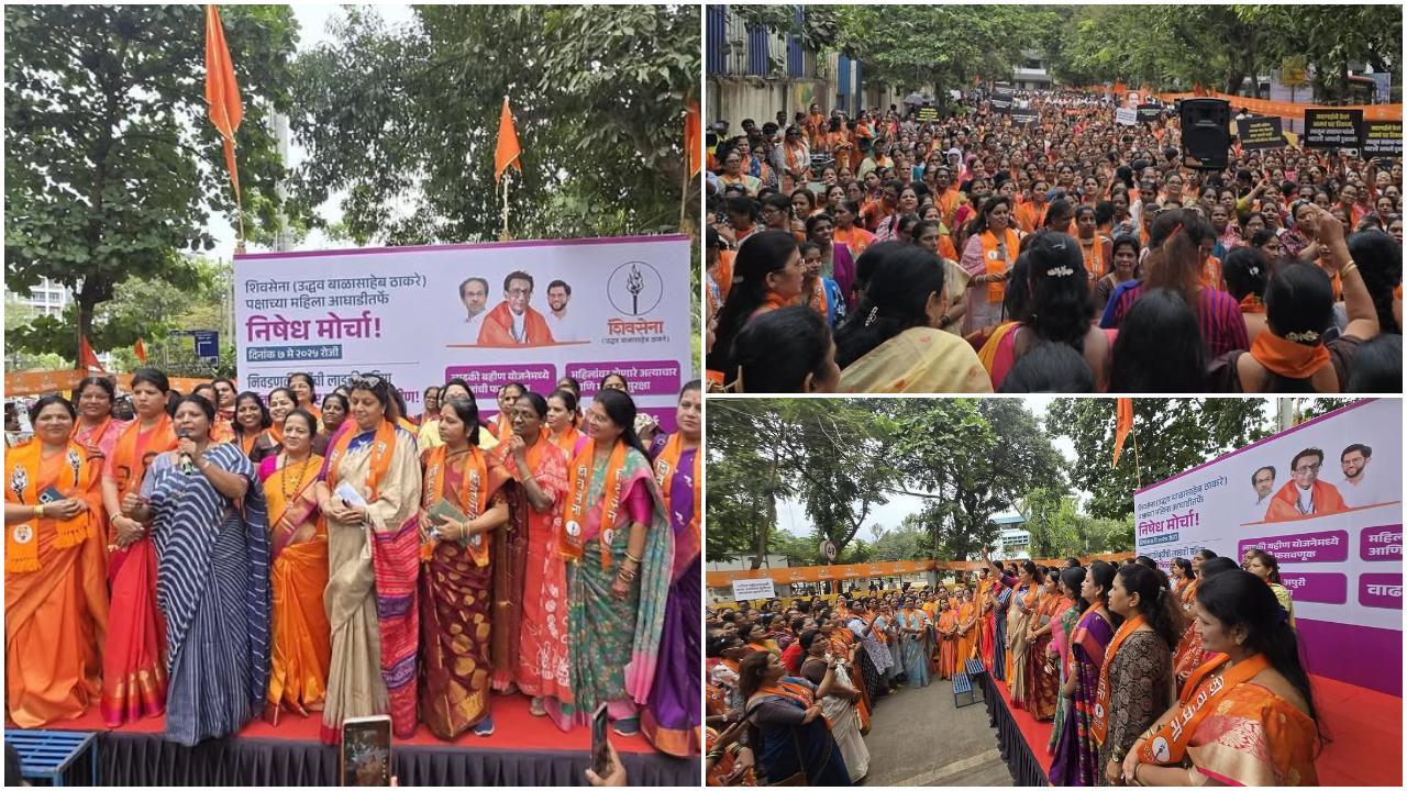 विरोध प्रदर्शन के दौरान बड़ी संख्या में जुटी महिलाओं ने नारों के साथ और हाथों में तख्तियां लेकर सरकार को घेरा और पूछा – आखिर हमारी जिंदगी से जुड़े सवाल कब सुने जाएंगे?