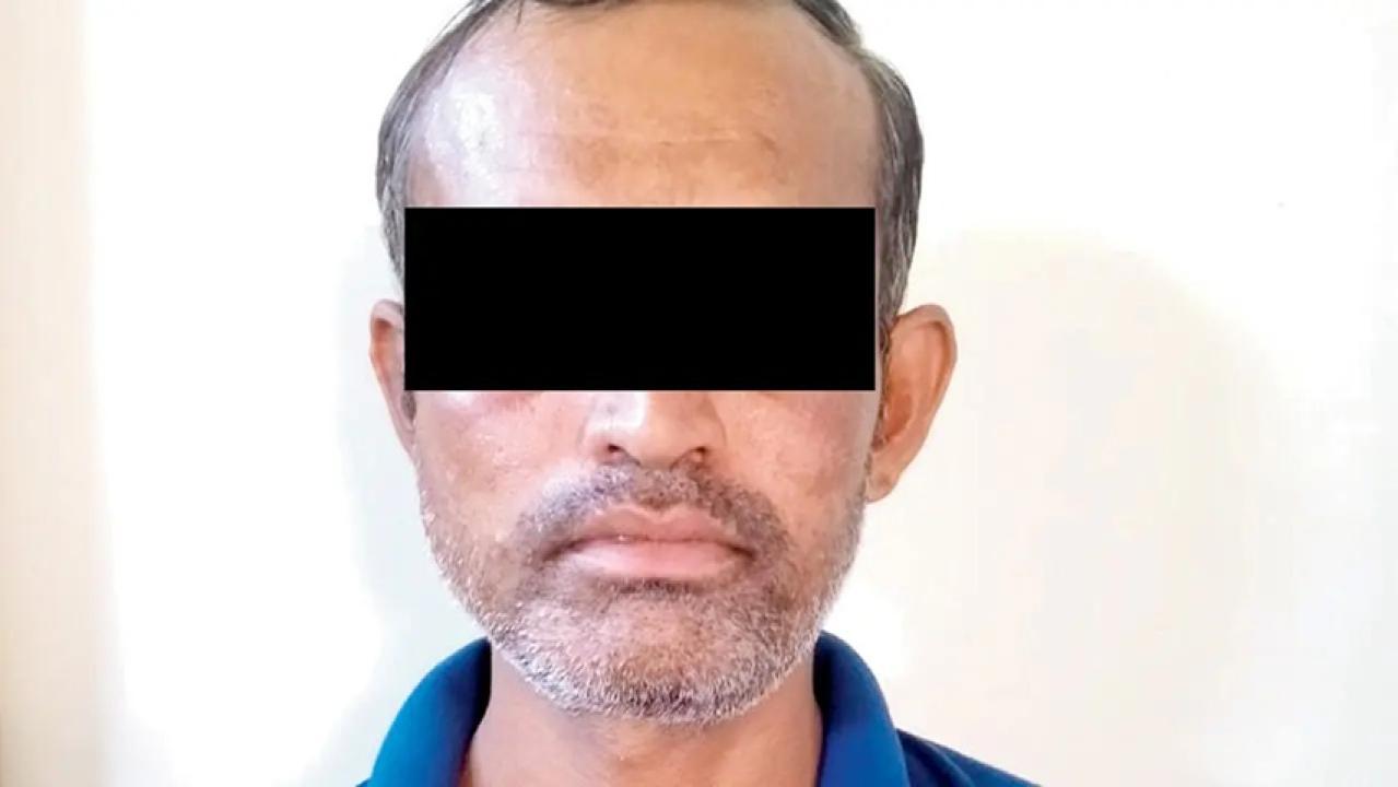आरोपी को सोमवार को गिरफ्तार कर लिया गया. PIC/HANIF PATEL