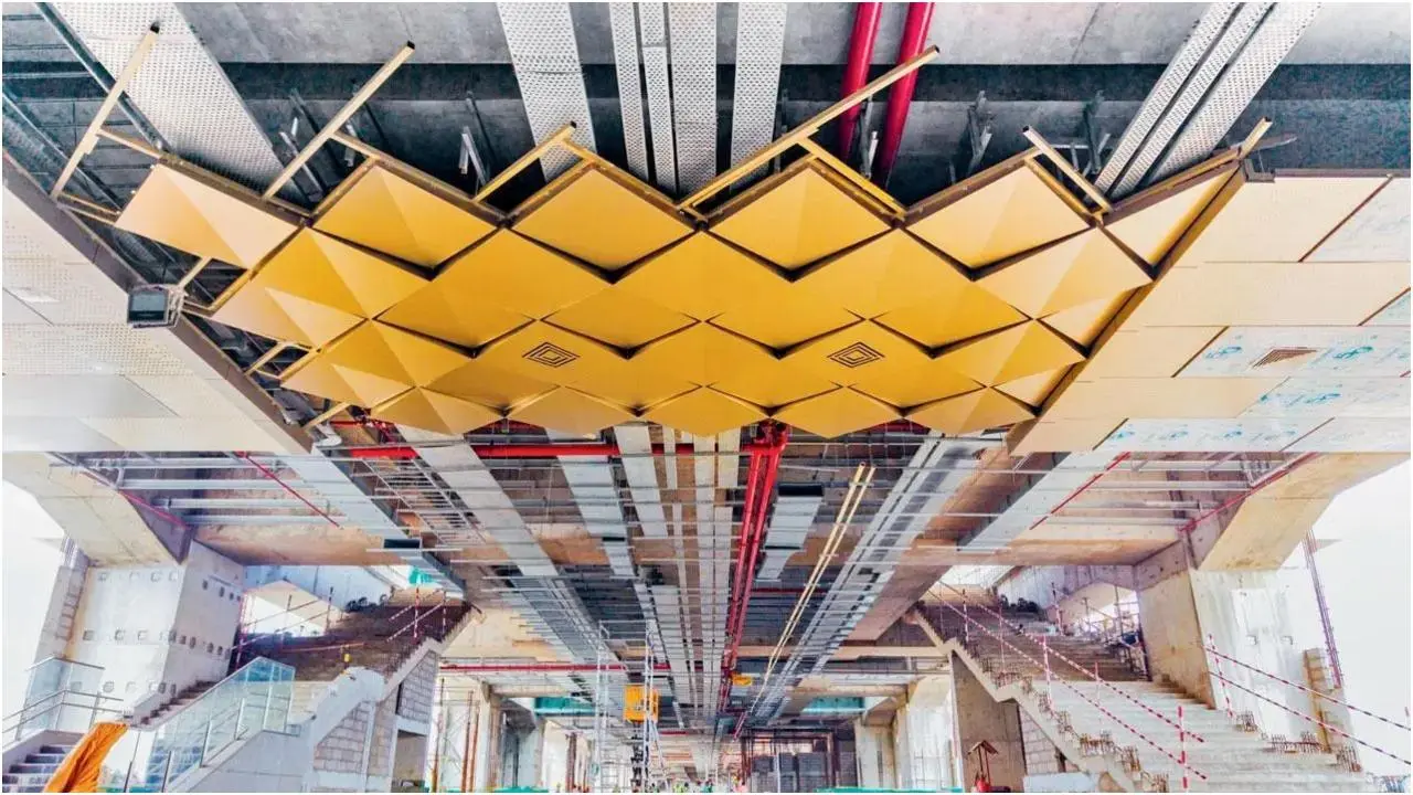 बुलेट ट्रेन स्टेशन की छत पर पतंगों के डिजाइन बनाए जाएंगे