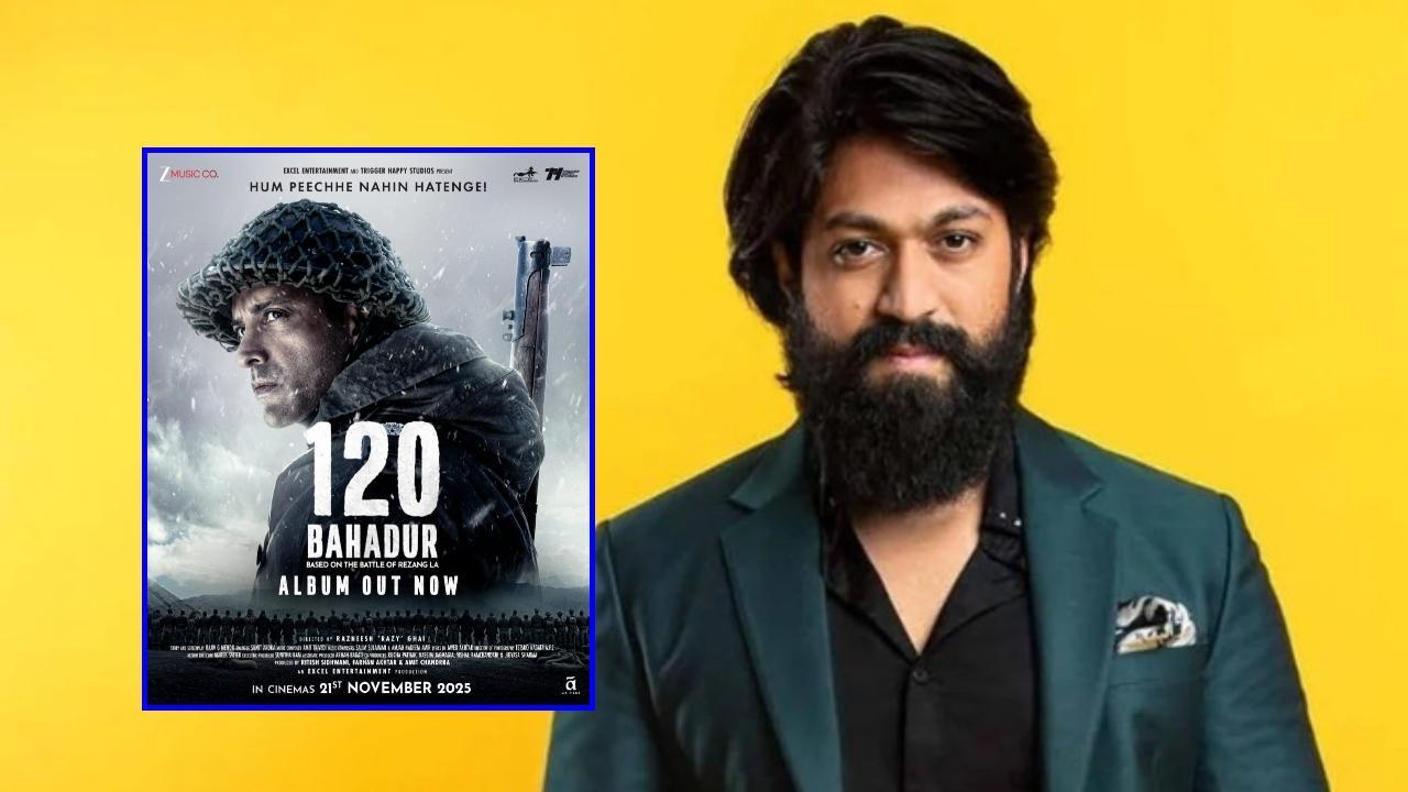 Iरॉकींग स्टार यश करेंगे 120 बहादुर का ट्रेलर लॉन्च