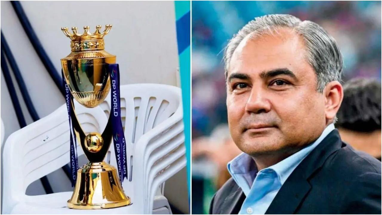 एशिया कप ट्रॉफी और मोहसिन नकवी