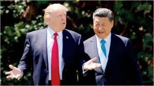 डोनाल्ड ट्रम्प, शी जिनपिंग