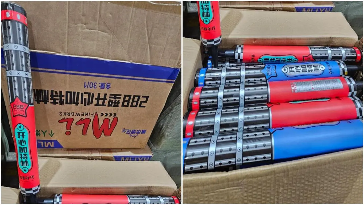 IDRI की बड़ी कार्रवाई, झूठे दस्तावेजों के जरिए आयात किए गए चीनी पटाखे पकड़े गए