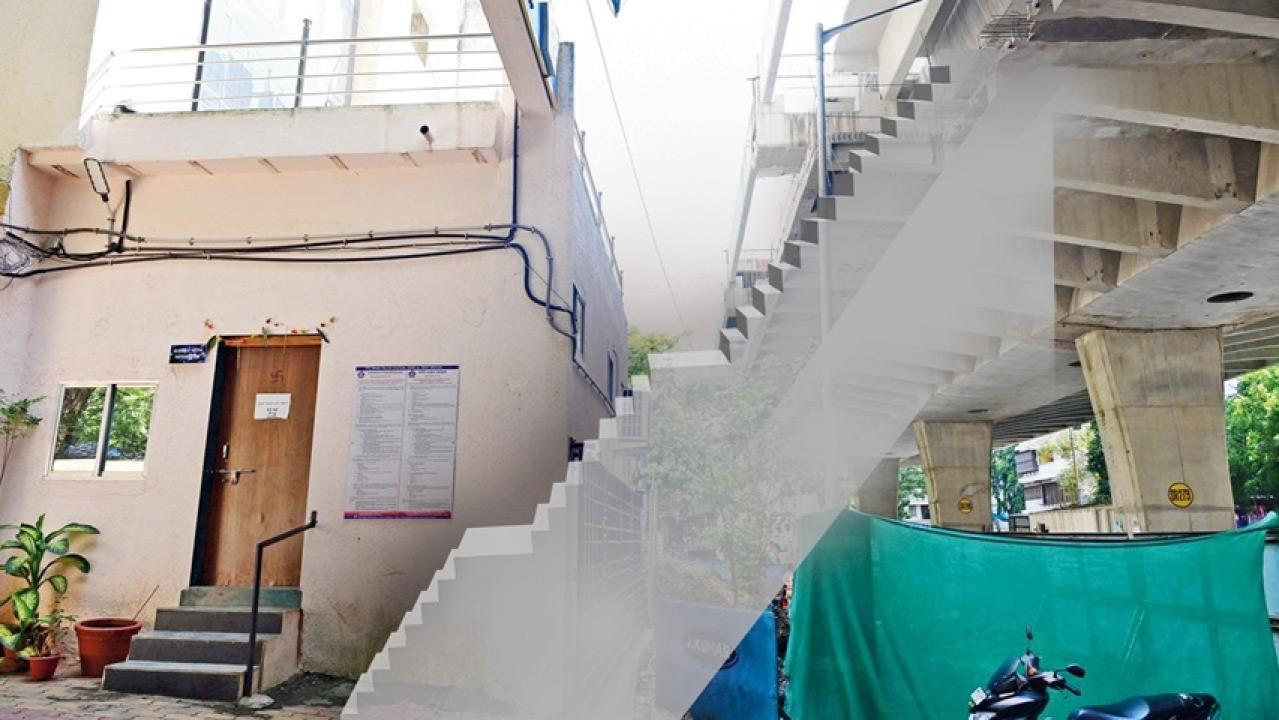 Iमेट्रो प्रोजेक्ट के चलते खार पुलिस स्टेशन परिसर का पासपोर्ट कार्यालय संकट में