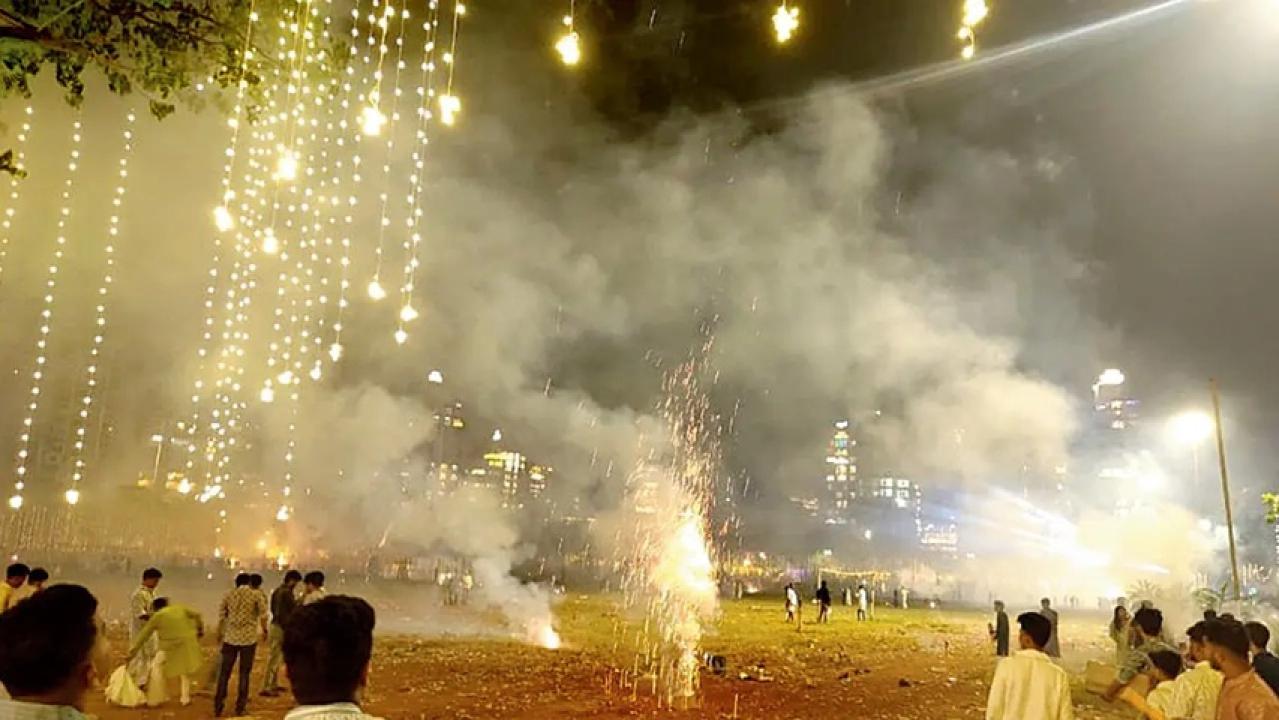 Iशिवाजी पार्क ने दिवाली प्रदूषण के खिलाफ उठाई आवाज, पुलिस से कार्रवाई की मांग
