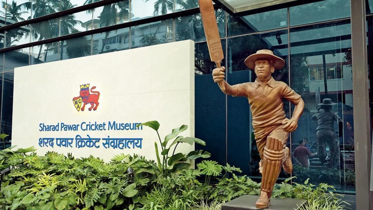 Iवानखेड़े स्टेडियम में शुरू हुआ शरद पवार क्रिकेट संग्रहालय