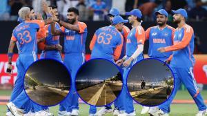 आमतौर पर जब भारत-पाकिस्तान का मुकाबला होता है और भारत जीतता है, तो मुंबई के मरीन ड्राइव पर ढोल-नगाड़े बजते हैं और लोग उत्साह के साथ जश्न मनाते हैं. लेकिन बीती रात, यानी रविवार को स्थिति काफी शांत रही. (Pics/Ashish Raje)