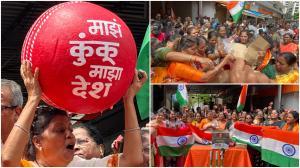 शिवसेना (UBT) के नेताओं ने कहा कि भारत-पाकिस्तान के बीच क्रिकेट खेलना राष्ट्रीय भावनाओं का अपमान है, क्योंकि भारतीय सैनिक सीमाओं पर अपनी जान की आहुति दे रहे हैं. (Pics: Ashish Raje)