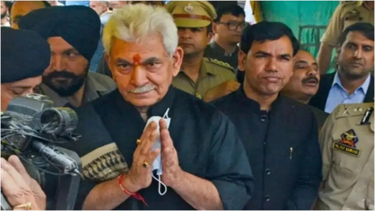 उपराज्यपाल मनोज सिन्हा. तस्वीर/फ़ाइल चित्र