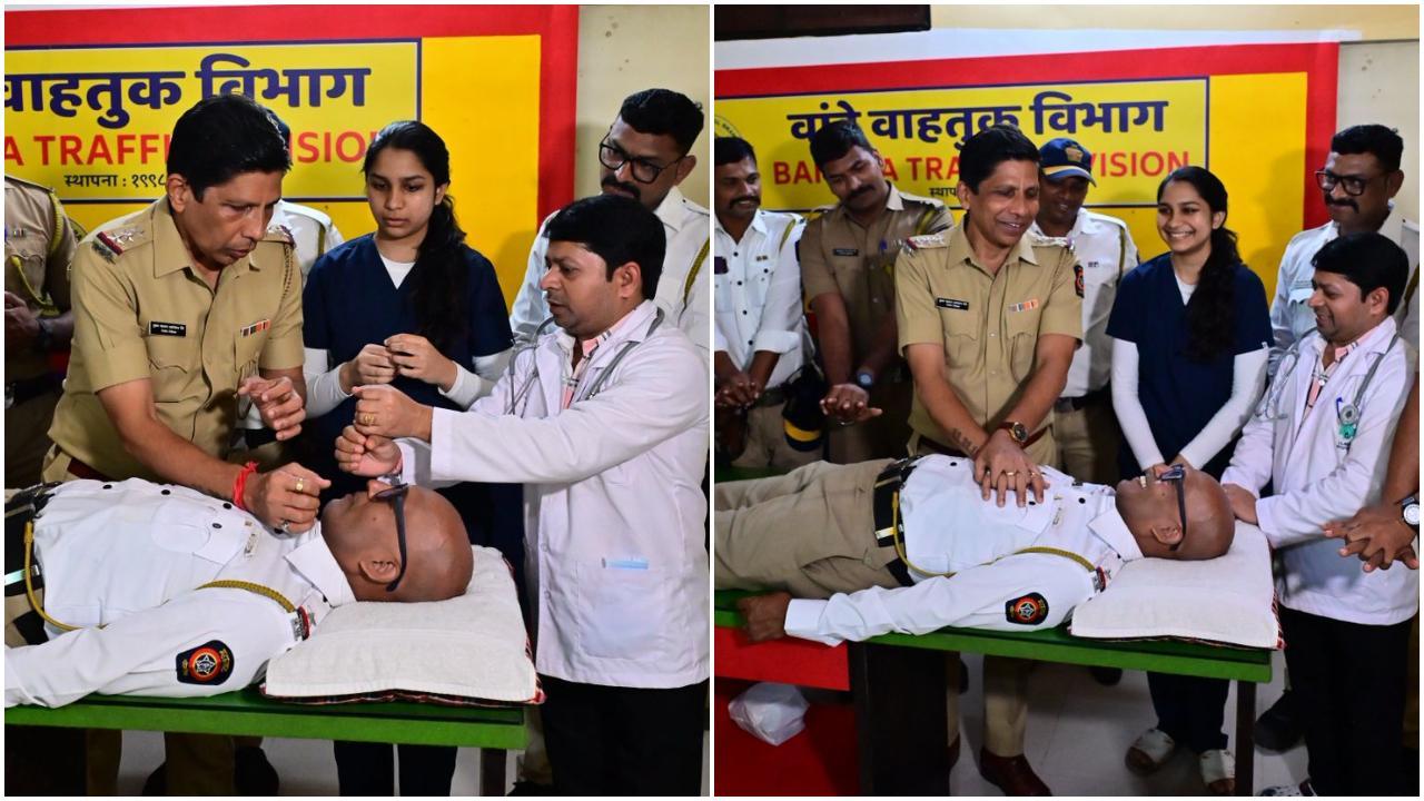 Iवर्ल्ड हार्ट डे पर मुंबई पुलिस को सीपीआर ट्रेनिंग, सड़क हादसों में मददगार साबित 